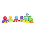 Musical Alphabet Train With JJ-Features Alphabet Train With Music,Sounds & Phrases-4 Alphabet Wagons,1 JJ Conductor Figure-Plays Clips Of ABC Song -Toys For Kids And Preschoolers - Classic Train Play Edition