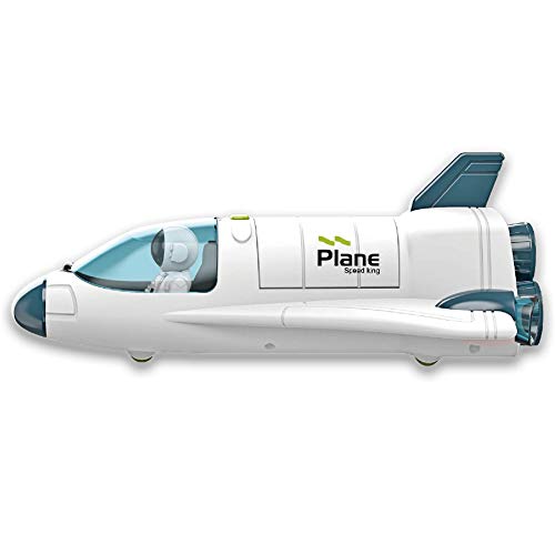 Budget Space Shuttle Spacecraft Airplane Toys For Kids With Lights & Sound & Astronaut Figure,Spaceship Toys For Any Interstellar Mission Adventure,Toy Rocket Gift For Boys 3-5-8 - Astronaut Imagination Edition