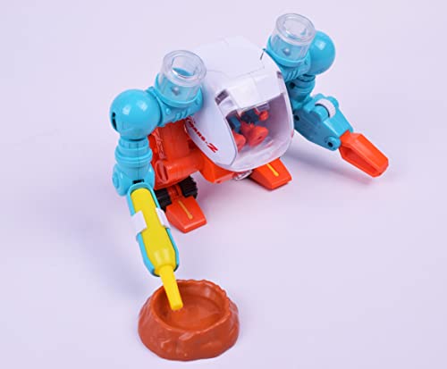 Stro Venture Mars Walker Mars Mission Space Toy Transformable Explorer Robot With Light Astronaut Figure And Accessories Transform From Walking To Driving Mode - Astronaut Imagination Edition