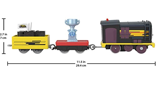 Deliver The Win Diesel Motorized Battery-Powered Toy Train Engine For Preschool Kids Ages 3 Years And Ol - Classic Train Play Edition