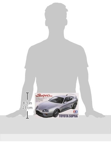 24123 1/24 Scale Sports Car Series Toyota Supra Model Kit (300024123) - Indoor Racing Activity Set