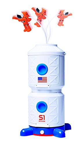 Top 10 Stro Venture Space Playset – Toy Space Station & Space Capsule With Lights And Sound & 2 Astronaut Figurine Toys For Boys And Girls - Astronaut Imagination Edition