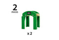 World – 33253 Stacking Track Supports 2 Piece Toy Train Accessory For Kids Age 3 And Up Green - Classic Train Play Edition
