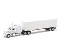 Kenworth W900 Plain White Unmarked 1/43 15843 - Construction Vehicle Activity Set