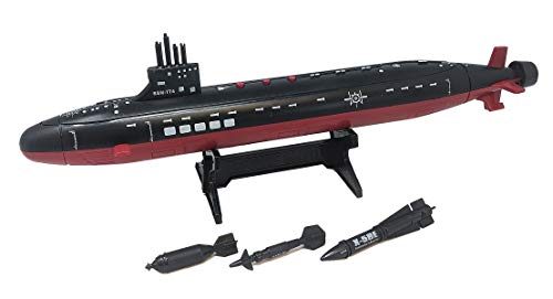 Promo 16.5 Inch Toy Navy Black Submarine With Sound Effects And Torpedo (2 Pack) - Sea Mission Play Edition