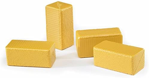 4 Block Hay Bales - Indoor Racing Activity Set