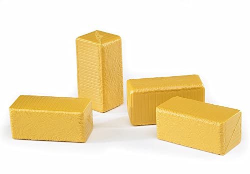 4 Block Hay Bales - Indoor Racing Activity Set