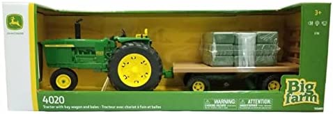 TOMY John Deere Big Farm Tractor With Wag - Construction Vehicle Activity Set