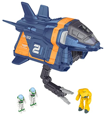 Disney Pixar Lightyear Toys Armadillo Vehicle With 3 Action Figures Lights Sounds And Claw Arm Hyperspeed Series Gamma Fusion Toy Gif - Astronaut Imagination Edition