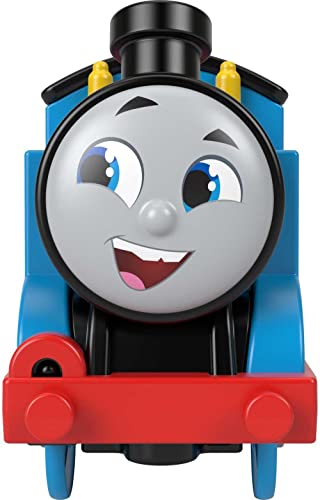 Thomas & Friends Motorized Talking Thomas Engine With Annie & Clarabel Battery-Powered Toy Train With Character Sounds And Phra - Classic Train Play Edition