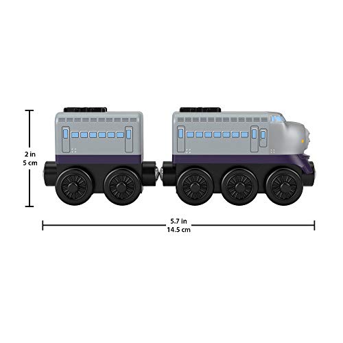 Wholesale Wood Kenji Push-along Train Engine For Toddlers And Preschool Kids Ages 2 Years And Up - Classic Train Play Edition