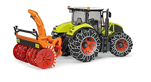 Budget Claas Axion 950 With Snow Chains & Snow Blow - Construction Vehicle Activity Set