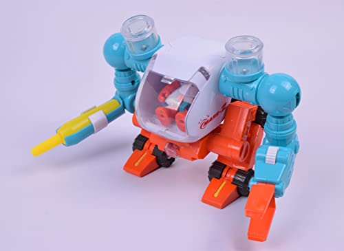 Stro Venture Mars Walker Mars Mission Space Toy Transformable Explorer Robot With Light Astronaut Figure And Accessories Transform From Walking To Driving Mode - Astronaut Imagination Edition