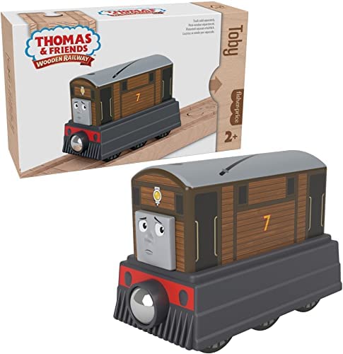 Promo Price Thomas And Friends Thomas Push-Along Toy Train For Toddlers And Preschool Kids Wooden Railway Thomas - Classic Train Play Edition