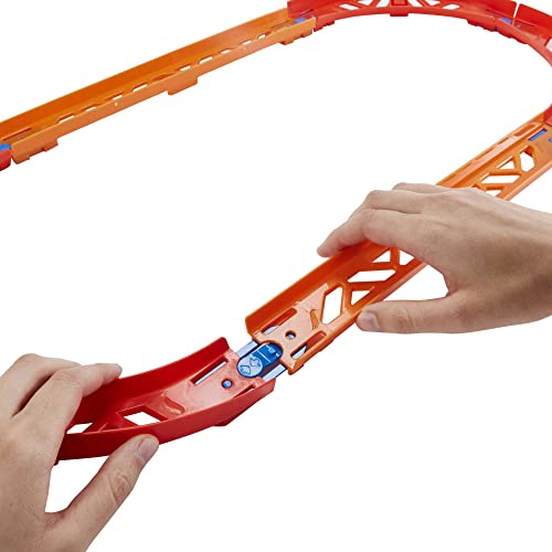 Track Builder Pack Assorted Curve Parts Connecting Sets Ages 4 And Older - Indoor Racing Activity Set