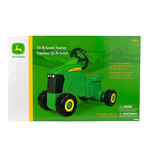 Ride On Toys Sit N Scoot Activity Tractor For Kids Aged 18 Months To 3 Years G - Construction Vehicle Activity Set