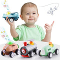 Promo Baby Car Toys W/ Lights Music Toddler Push And Go Friction Powered Toy Set Kids Electronic Submarines Vehicle Playset Birthday Gift For 12 18 Month 1 2 3 Years Old Boys Girls Infants - Sea Mission Play Edition