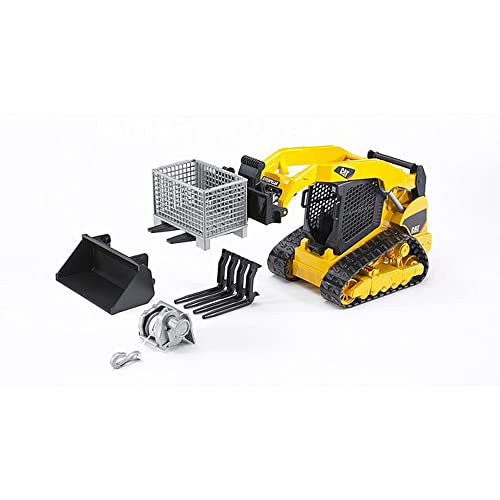 Top 10 Toys – Construction Realistic Attachments And Accessories For Frontloader Vehicle Including A Basket Pallet Winch And Forks – Ages 3+ - Construction Vehicle Activity Set