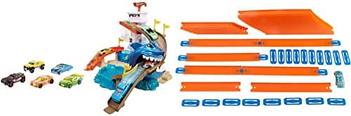 Color Shifters Sharkport Showdown Amazon Exclusive - Indoor Racing Activity Set