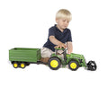 John Deere 7930 With Frontloader And Tandemaxle Tipping Trail - Construction Vehicle Activity Set