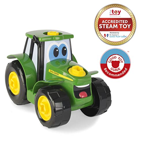 Build-a-Buddy – Johnny Tractor Toy And Screwdriver Ages 3 And Up - Construction Vehicle Activity Set