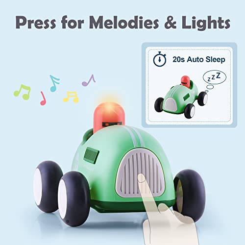 Promo Baby Car Toys W/ Lights Music Toddler Push And Go Friction Powered Toy Set Kids Electronic Submarines Vehicle Playset Birthday Gift For 12 18 Month 1 2 3 Years Old Boys Girls Infants - Sea Mission Play Edition