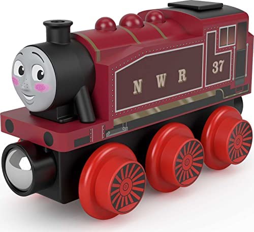 Promo Price Thomas And Friends Thomas Push-Along Toy Train For Toddlers And Preschool Kids Wooden Railway Thomas - Classic Train Play Edition