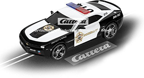 New GO 64031 Chevrolet Camarao ZL1 Sherrif Slot Car Racing Vehicl - Indoor Racing Activity Set