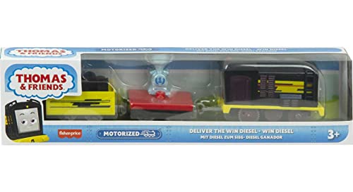 Deliver The Win Diesel Motorized Battery-Powered Toy Train Engine For Preschool Kids Ages 3 Years And Ol - Classic Train Play Edition