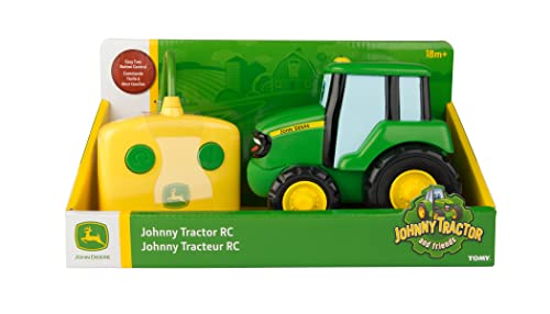 Discount Radio Controlled Johnny Tractor Toy — John Deere Tractor Toys — Remote Control Toy Tractor For Toddlers — 18 Months And Up - Construction Vehicle Activity Set