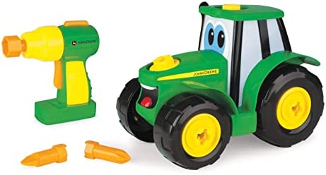 Build-a-Buddy – Johnny Tractor Toy And Screwdriver Ages 3 And Up - Construction Vehicle Activity Set