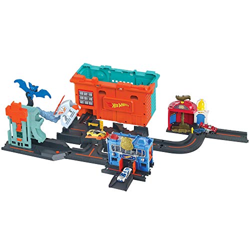 Cheap City Town Center Play Set Gift Idea For Ages 4 To 8 Years Multicolor - Indoor Racing Activity Set