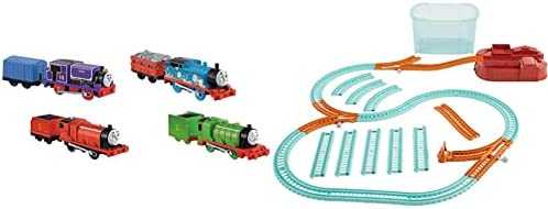 Price Thomas & Friends Really Useful Engine Pack Set Of 4 Motorized Toy Train Engines For Preschool Kids Ages 3 Years And Ol - Classic Train Play Edition