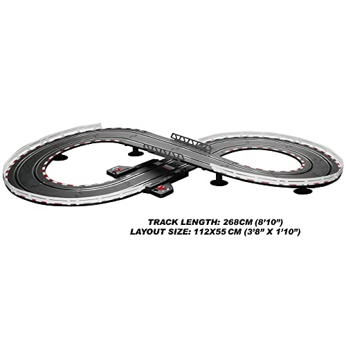 New : Super 151 USB Power Slot Car Racing Set USB Power System First And Innovative Application In Slot Car Toys Industry For Ages 8 And Up - Indoor Racing Activity Set