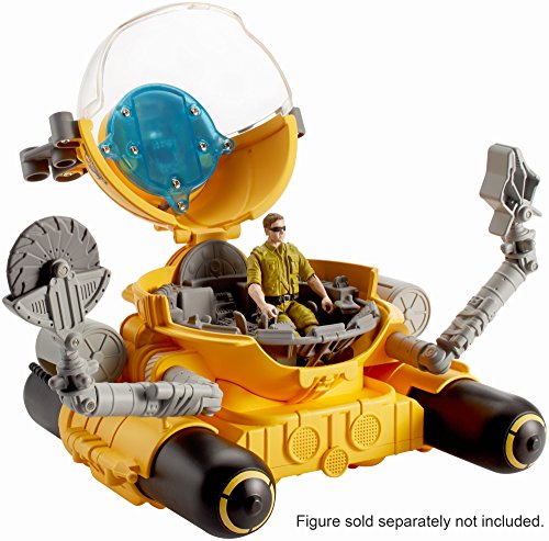 MATCHBOX JURASSIC WORLD VEHICLE DEEP-DIVE SUBMARINE Vehicle - Sea Mission Play Edition