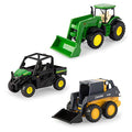 Budget ERTL 3 Iron 3 Pack Of John Deere Die-Cast Replicas G - Construction Vehicle Activity Set