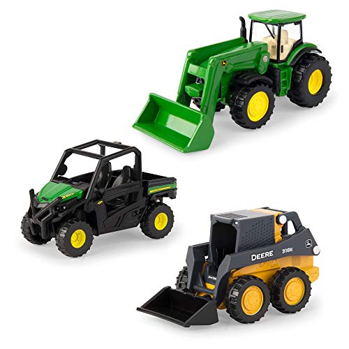 Budget ERTL 3 Iron 3 Pack Of John Deere Die-Cast Replicas G - Construction Vehicle Activity Set