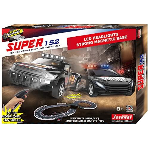 Top 10 Super 152 USB Power Slot Car Racing Set - Indoor Racing Activity Set