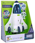 Budget Space Shuttle Spacecraft Airplane Toys For Kids With Lights & Sound & Astronaut Figure,Spaceship Toys For Any Interstellar Mission Adventure,Toy Rocket Gift For Boys 3-5-8 - Astronaut Imagination Edition