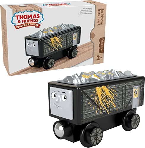 Promo Price Thomas And Friends Thomas Push-Along Toy Train For Toddlers And Preschool Kids Wooden Railway Thomas - Classic Train Play Edition
