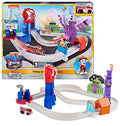 True Metal Total City Rescue Movie Track Set With Exclusive Marshall Vehicle 1:55 Scale Kids Toys For Ages 3 And Up - Indoor Racing Activity Set