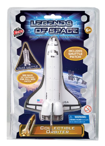Legends Of Space – Collectible Space Shuttle Orbiter With Pat - Astronaut Imagination Edition