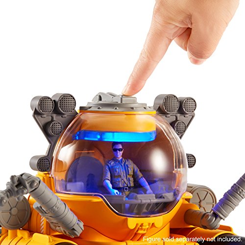 MATCHBOX JURASSIC WORLD VEHICLE DEEP-DIVE SUBMARINE Vehicle - Sea Mission Play Edition