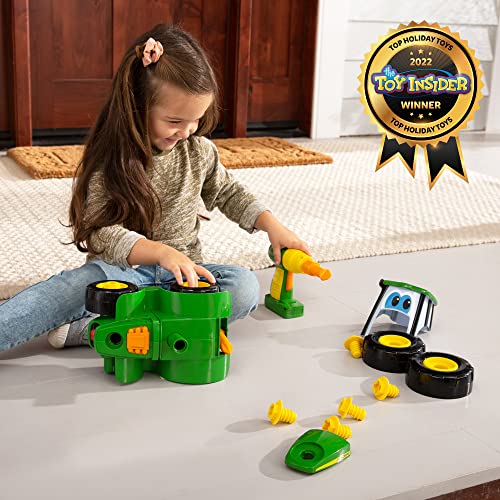 Build-a-Buddy – Johnny Tractor Toy And Screwdriver Ages 3 And Up - Construction Vehicle Activity Set