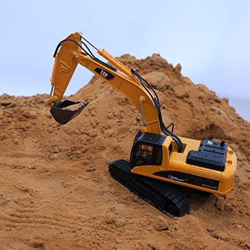 Excavator Toy Trucks Construction Toys Excavator Toys For Boys Diecast Metal Truck Toy Kids Tractor Toys 1:40 Scale Great Toddler Toys For 8 Year Old Boys And U - Construction Vehicle Activity Set