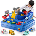 Deals Kids Race Track Car Adventure Toy For Toddlers – Car Rescue Adventure Toys Gifts For Boys Age 3 Car Toys For Toddlers 2-4 Years Educational Puzzles Car Toys For 4 5 6 Year Old Boys Girls - Indoor Racing Activity Set