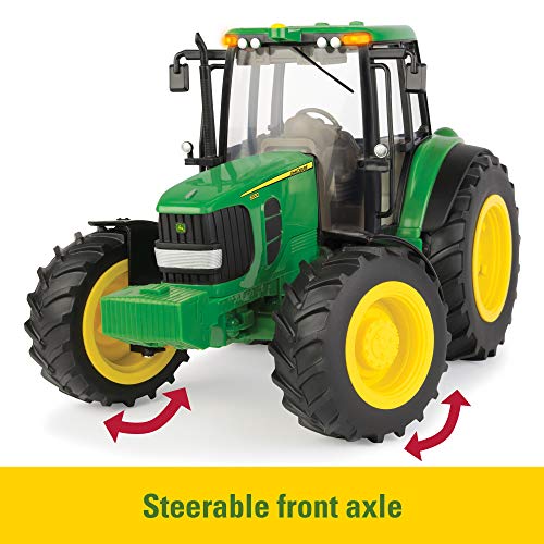 TOMY John Deere Big Farm Tractor With Wag - Construction Vehicle Activity Set