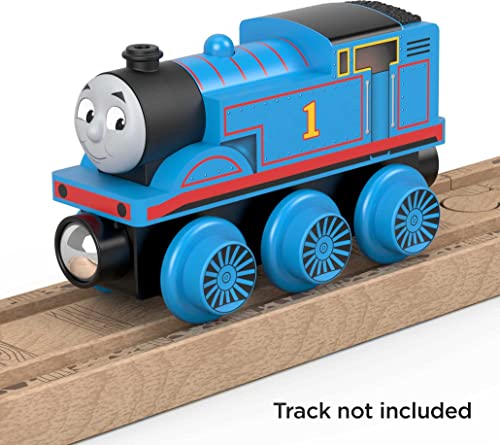 Promo Price Thomas And Friends Thomas Push-Along Toy Train For Toddlers And Preschool Kids Wooden Railway Thomas - Classic Train Play Edition