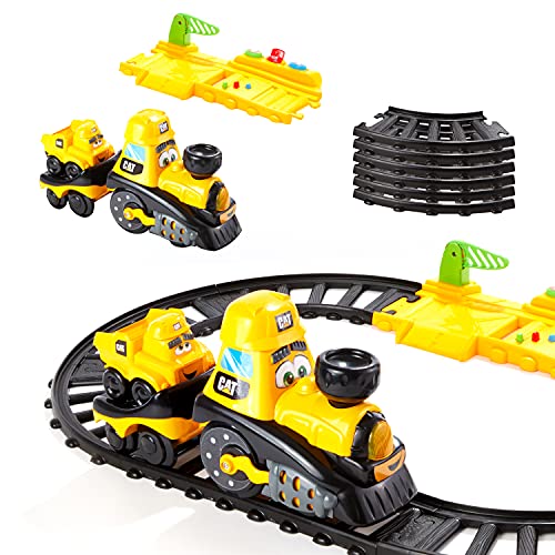 Discount Cat Construction Power Track Friends Preschool Train Se - Classic Train Play Edition