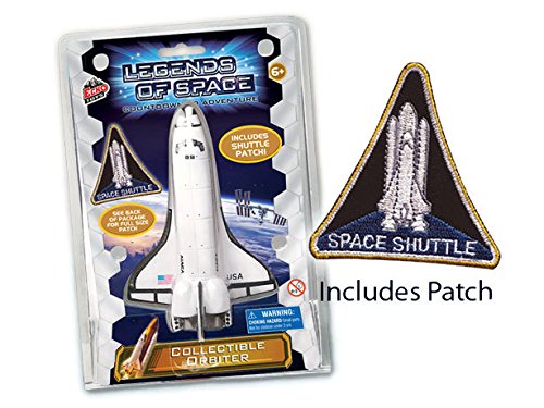 Legends Of Space – Collectible Space Shuttle Orbiter With Pat - Astronaut Imagination Edition